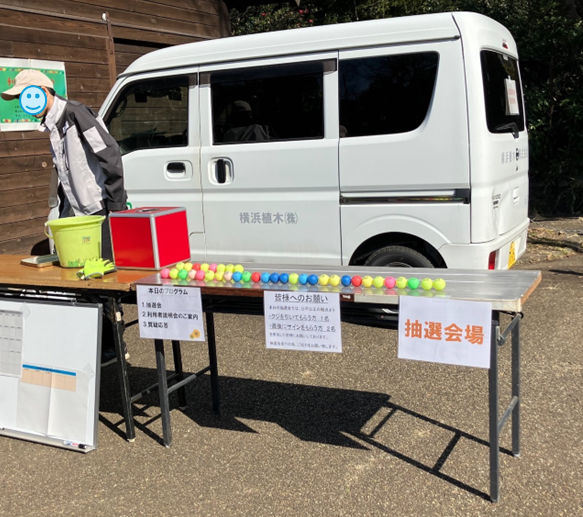 分区園申し込み者の抽選会結果について